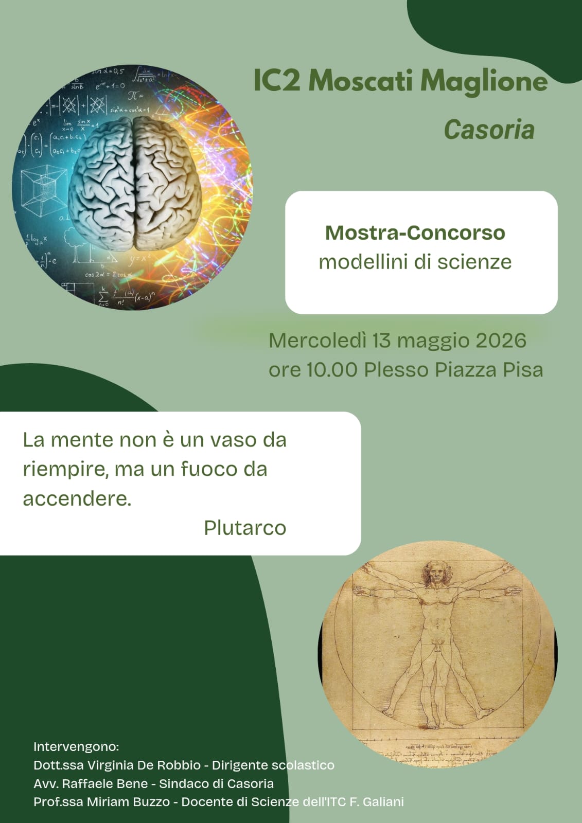 Comunicazione n. 128- MOSTRA - CONCORSO INTERNO DI MODELLINI DI SCIENZE